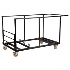 Round Folding Table Trolley 700